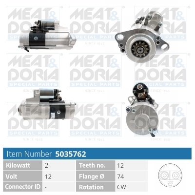 MEAT & DORIA 5035762 für MITSUBISHI