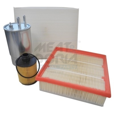 Meat & Doria Filter-Satz Fkfia030 Für Citroën/Peugeot Opel Gm Ford Lancia Abarth Chrysler Suzuki Vaughall Chevrolet Piaggio