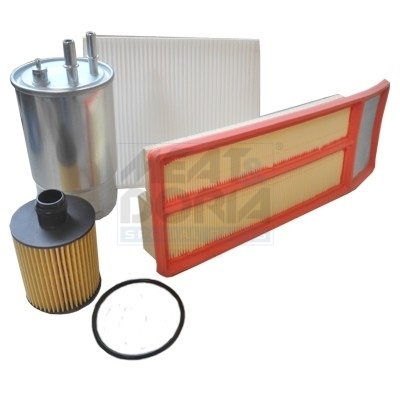 Meat & Doria Filter-Satz Fkfia011 Für Ford Opel Citroën/Peugeot Abarth Lancia Gm Gmc Chrysler Suzuki Vaughall Chevrolet Piaggio