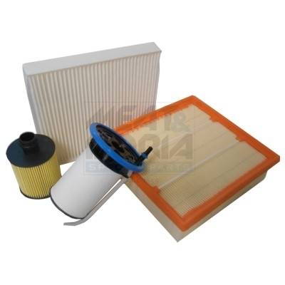 Meat & Doria Filter-Satz Fkfia155 Für Citroën/Peugeot Opel Gm Ford Lancia Jeep Vaughall Chrysler Suzuki Chevrolet Piaggio