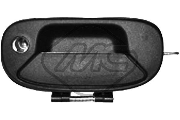 METALCAUCHO Türgriff 43540 Fahrzeugheckklappe für Fiat