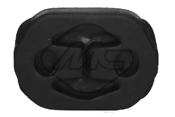METALCAUCHO Halter, Abgasanlage 41029 für VW JEEP