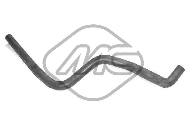 METALCAUCHO Kühlerschlauch 08758 für RENAULT