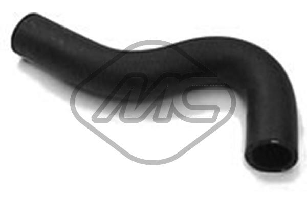 METALCAUCHO Kühlerschlauch 99679 oben für Suzuki