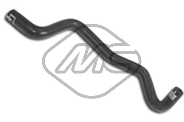 METALCAUCHO Kühlerschlauch 99712 oben für RENAULT