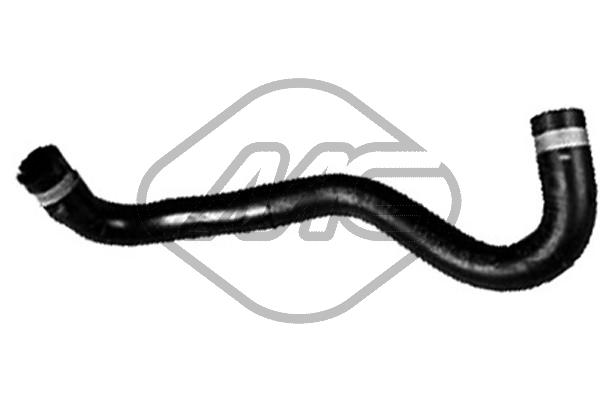 METALCAUCHO Rohrleitung, AGR-Ventil 09360 für Fiat LANCIA