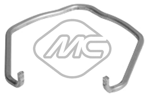 METALCAUCHO Halteschelle, Ladeluftschlauch 98723 für VW