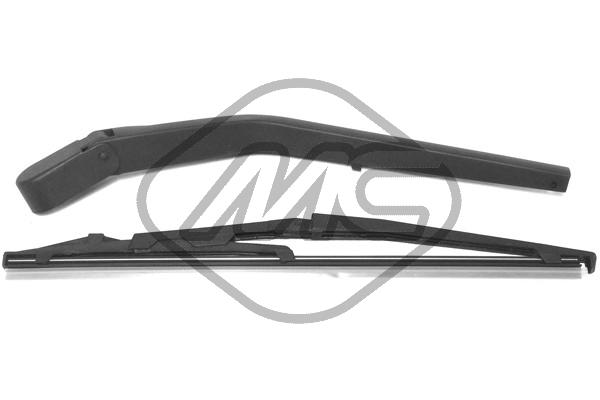 METALCAUCHO Wischblatt 68039 hinten für Fiat