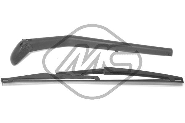 METALCAUCHO Wischblatt 68045 hinten für Fiat