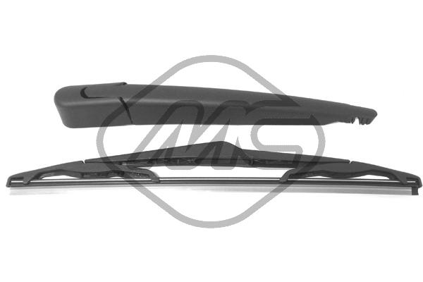 METALCAUCHO Wischblatt 68086 hinten für SAAB Opel