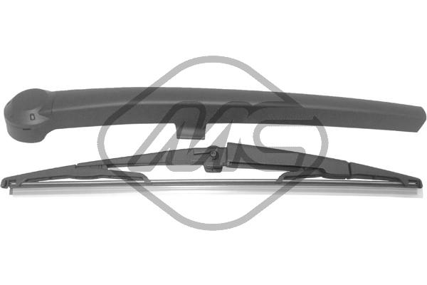 METALCAUCHO Wischblatt 68129 hinten für JEEP
