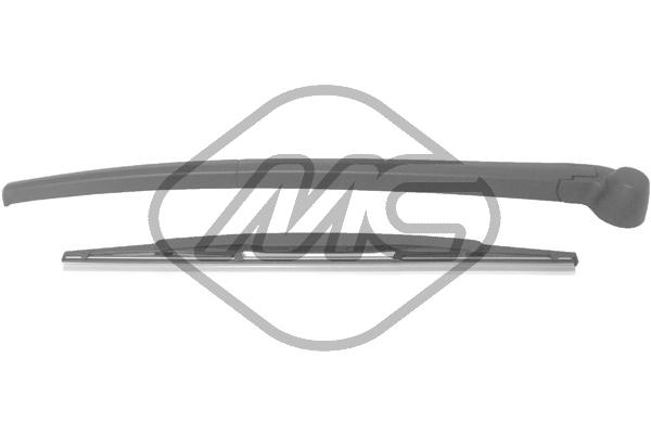 METALCAUCHO Wischblatt 68131 hinten für Skoda