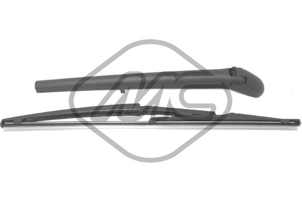 METALCAUCHO Wischblatt 68151 hinten für Fiat