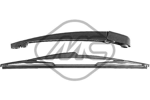 METALCAUCHO Wischblatt 68301 hinten für Ford
