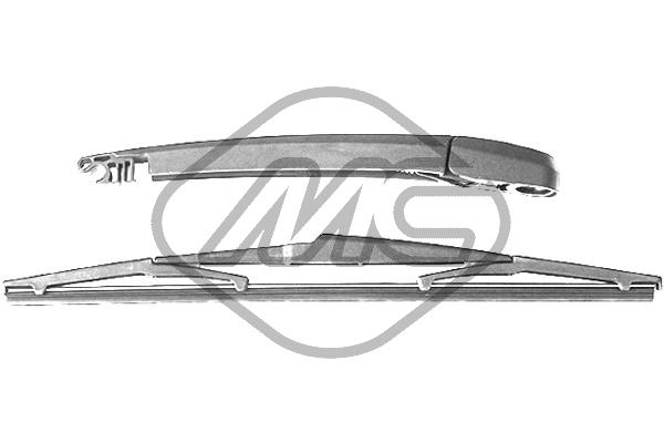 METALCAUCHO Wischblatt 68334 hinten für HYUNDAI