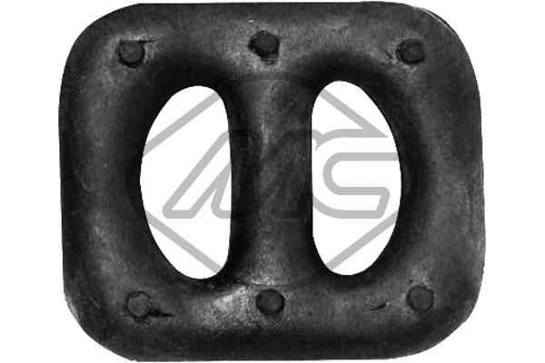 METALCAUCHO Anschlagpuffer, Schalldämpfer 00059 für Opel SAAB GM