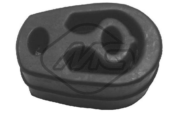 METALCAUCHO Anschlagpuffer, Schalldämpfer 00232 mitte und hinten für Ford
