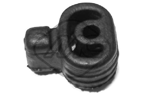 METALCAUCHO Anschlagpuffer, Schalldämpfer 02714 hinten für Ford