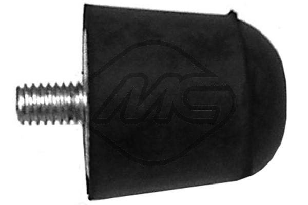 METALCAUCHO Halter, Abgasanlage 02737 für VW