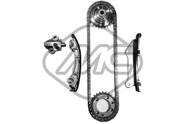 Metalcaucho Steuerkettensatz 06178 Für Opel Renault Nissan