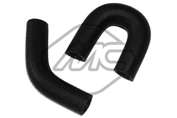 METALCAUCHO Kühlerschlauch 08196 für Opel GM