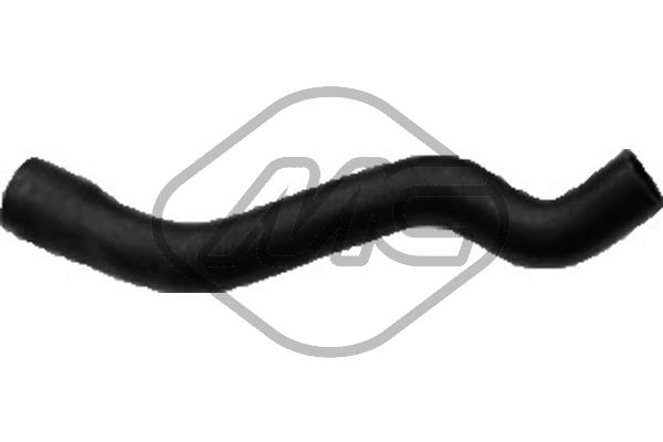 METALCAUCHO Kühlerschlauch 09398 oben für Fiat