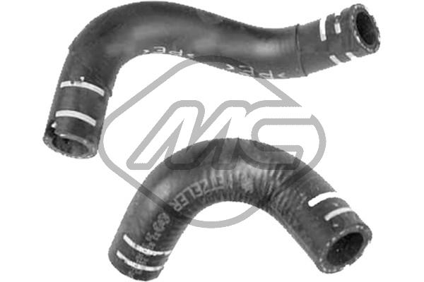 METALCAUCHO Kühlerschlauch 09424 für LANCIA