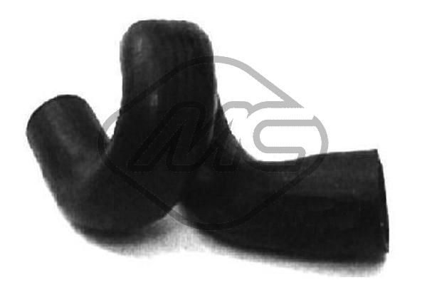 METALCAUCHO Kühlerschlauch 08143 oben für Opel
