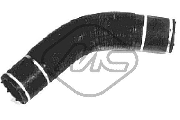 METALCAUCHO Kühlerschlauch 08183 für Peugeot LANCIA