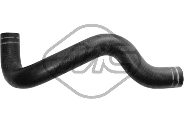 METALCAUCHO Kühlerschlauch 08459 oben für Fiat LANCIA
