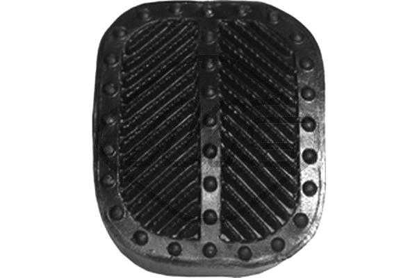 METALCAUCHO Pedalbelag, Kupplungspedal 00411 für Peugeot AUTOBIANCHI LADA SEAT