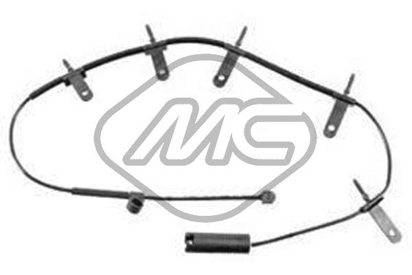 METALCAUCHO Warnkontakt, Bremsbelagverschleiß 02092 Vorderachse beidseitig für MINI