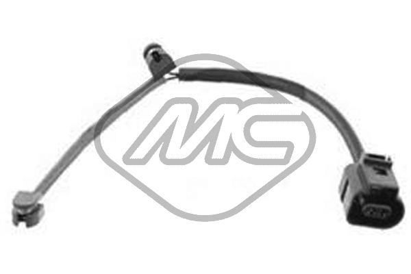 METALCAUCHO Warnkontakt, Bremsbelagverschleiß 02119 Hinterachse für VW Porsche