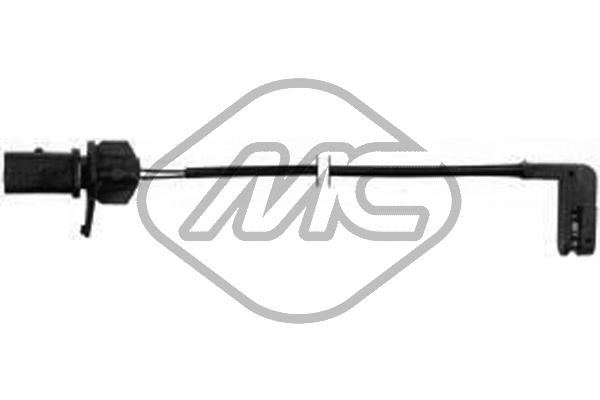 METALCAUCHO Warnkontakt, Bremsbelagverschleiß 02122 vorne für Audi