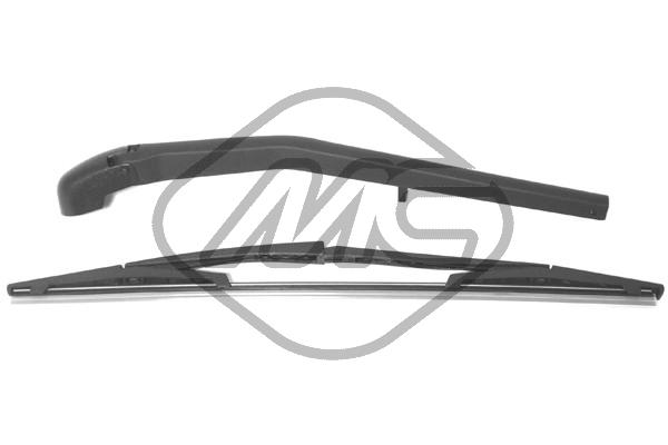 METALCAUCHO Wischblatt 68057 hinten für Fiat