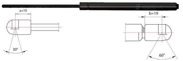 Metzger 2110464 Gasfeder für Koffer-/Laderaum Gasfeder Gasdämpfer für Audi - Bild 4