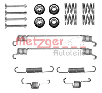 Metzger Autoteile Zubehörsatz, Bremsbacken Greenparts 105-0889 Für Smart