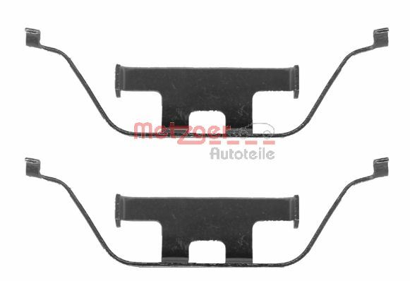 METZGER Zubehörsatz, Scheibenbremsbelag GREENPARTS 1091201 für BMW
