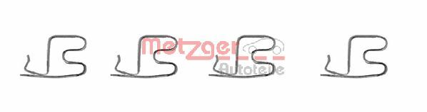 METZGER Zubehörsatz, Scheibenbremsbelag 1091219