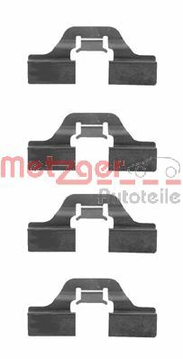 METZGER Zubehörsatz, Scheibenbremsbelag GREENPARTS 1091211 für Citroën/Peugeot RENAULT VAG