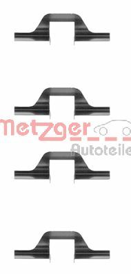 METZGER Zubehörsatz, Scheibenbremsbelag 1091263 für Peugeot VW SEAT