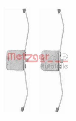 METZGER Zubehörsatz, Scheibenbremsbelag 1091639 für Opel Ford Volvo MAZDA VAG