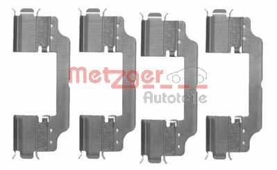 METZGER Zubehörsatz, Scheibenbremsbelag GREENPARTS 1091716