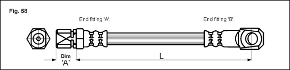 METZGER Bremsschlauch 4117018 für Fiat