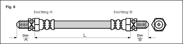 METZGER Bremsschlauch 4113254 für Ford