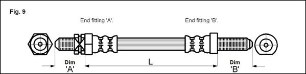 METZGER Bremsschlauch 4112102 für Ford