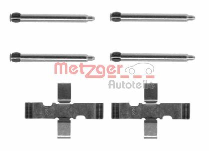 METZGER Zubehörsatz, Scheibenbremsbelag 1091101 für Opel