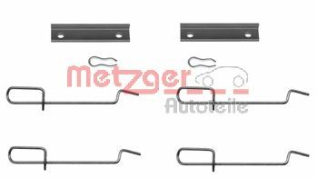 METZGER Zubehörsatz, Scheibenbremsbelag 1091125 für Citroën/Peugeot RENAULT