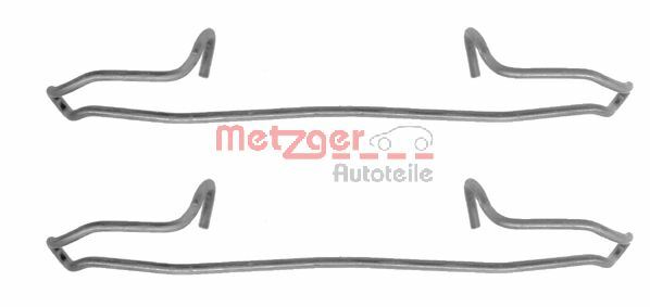 METZGER Zubehörsatz, Scheibenbremsbelag 1091159