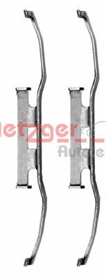 METZGER Zubehörsatz, Scheibenbremsbelag GREENPARTS 1091213 für Mercedes VW